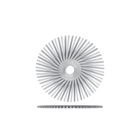 DEDECO SUNBURST 3'' TA DISCS WHITE 120 GRIT (A/O) 10/BX 1874